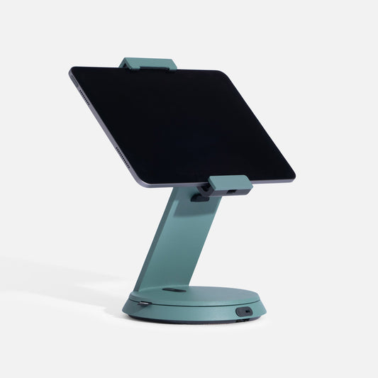 Green iPad POS Stand - Bouncepad