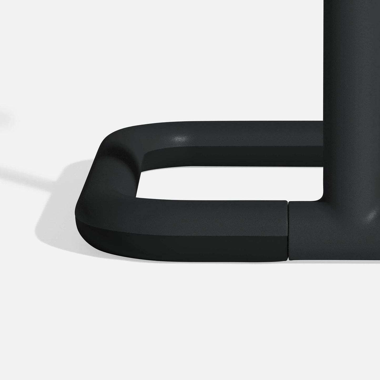 Adjustable tablet stand in black - Bouncepad Go