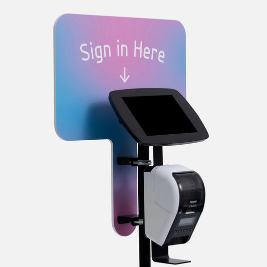 Original Floorstanding + Brother ® Printer Mount + Placard Board