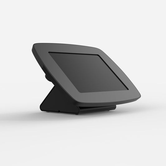 Bouncepad Flip - A secure tablet & iPad tablet stand for POS in black.