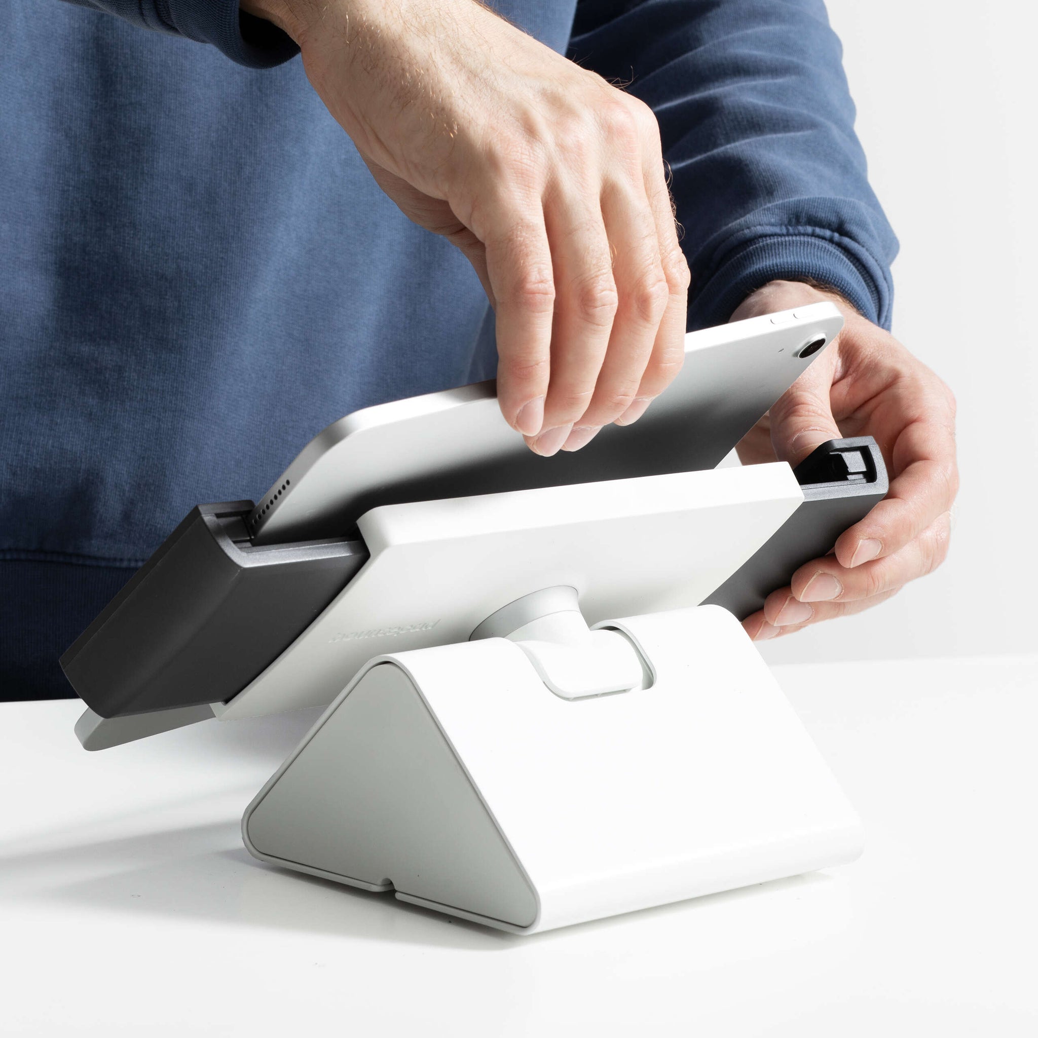 Countertop Tablet Holder with Flip | Bouncepad Clip Flip