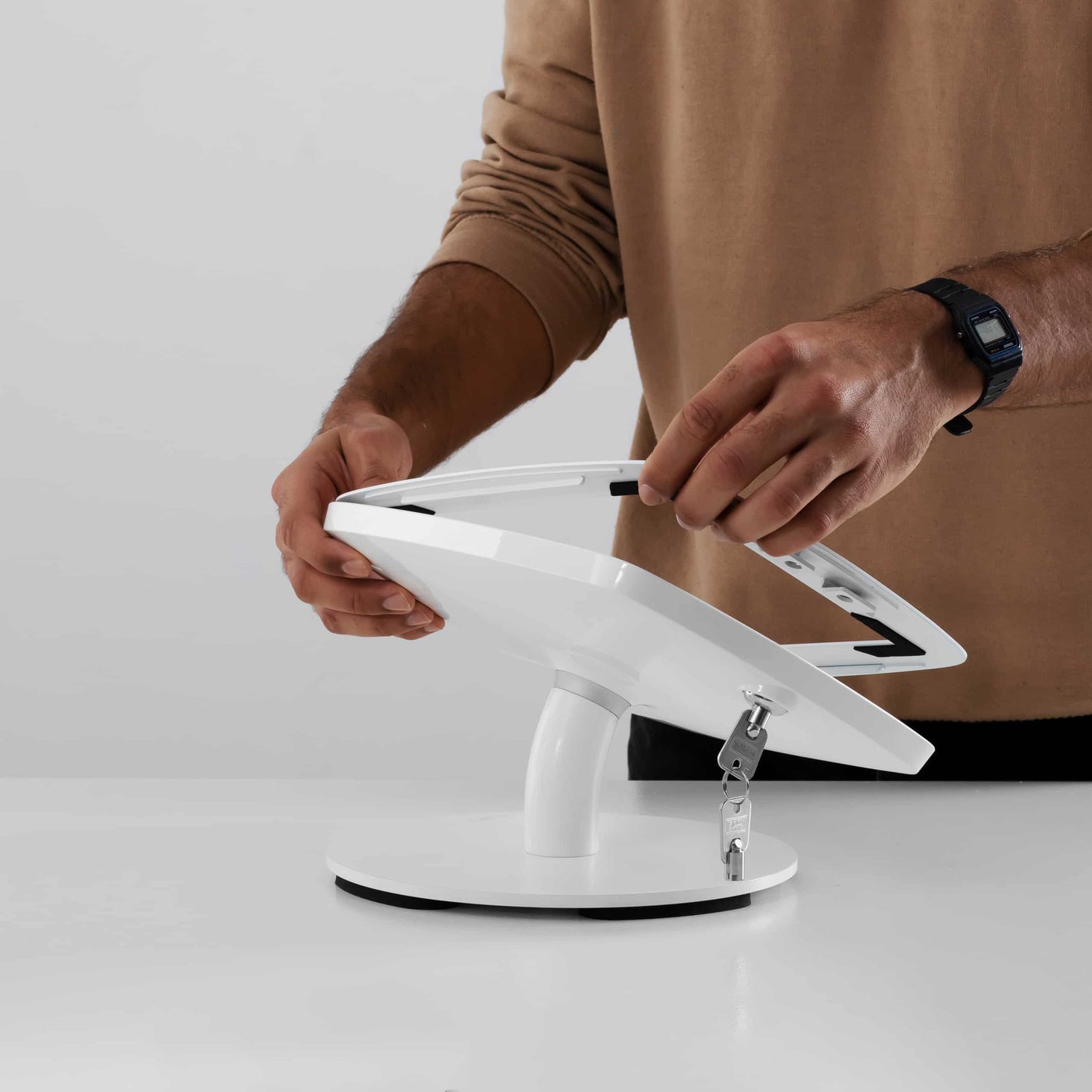 Tablet and iPad Kiosk Stand | Bouncepad Counter