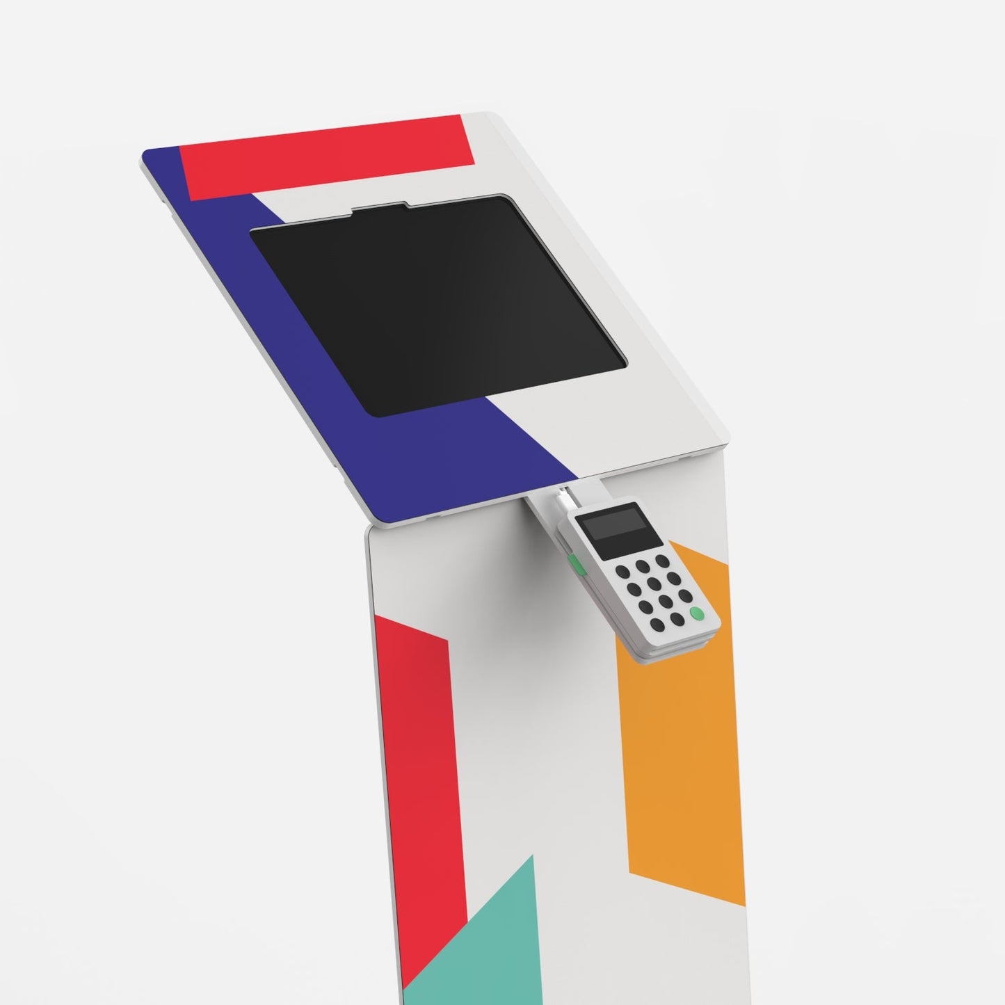 Wing + Card Reader Mount + Magnetic Branding Panel